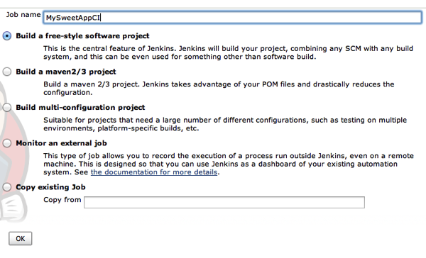 JenkinsNewJobPage.png Jenkins New Job Page